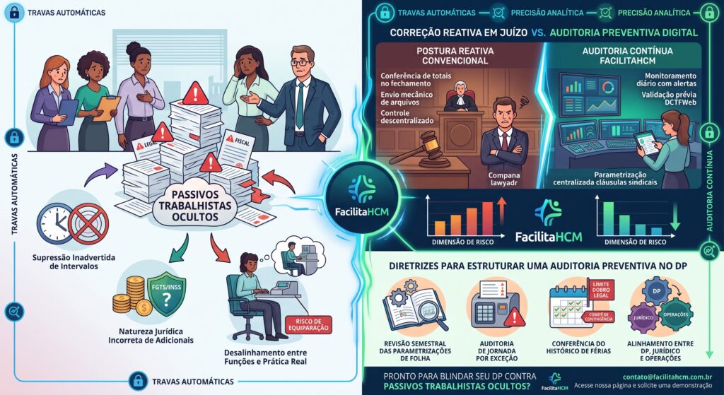 Auditoria Preventiva no DP: Como Mapear e Mitigar Passivos Trabalhistas Ocultos