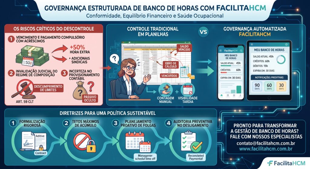 Banco de Horas no RH: Como Controlar Compensações sem Riscos Trabalhistas